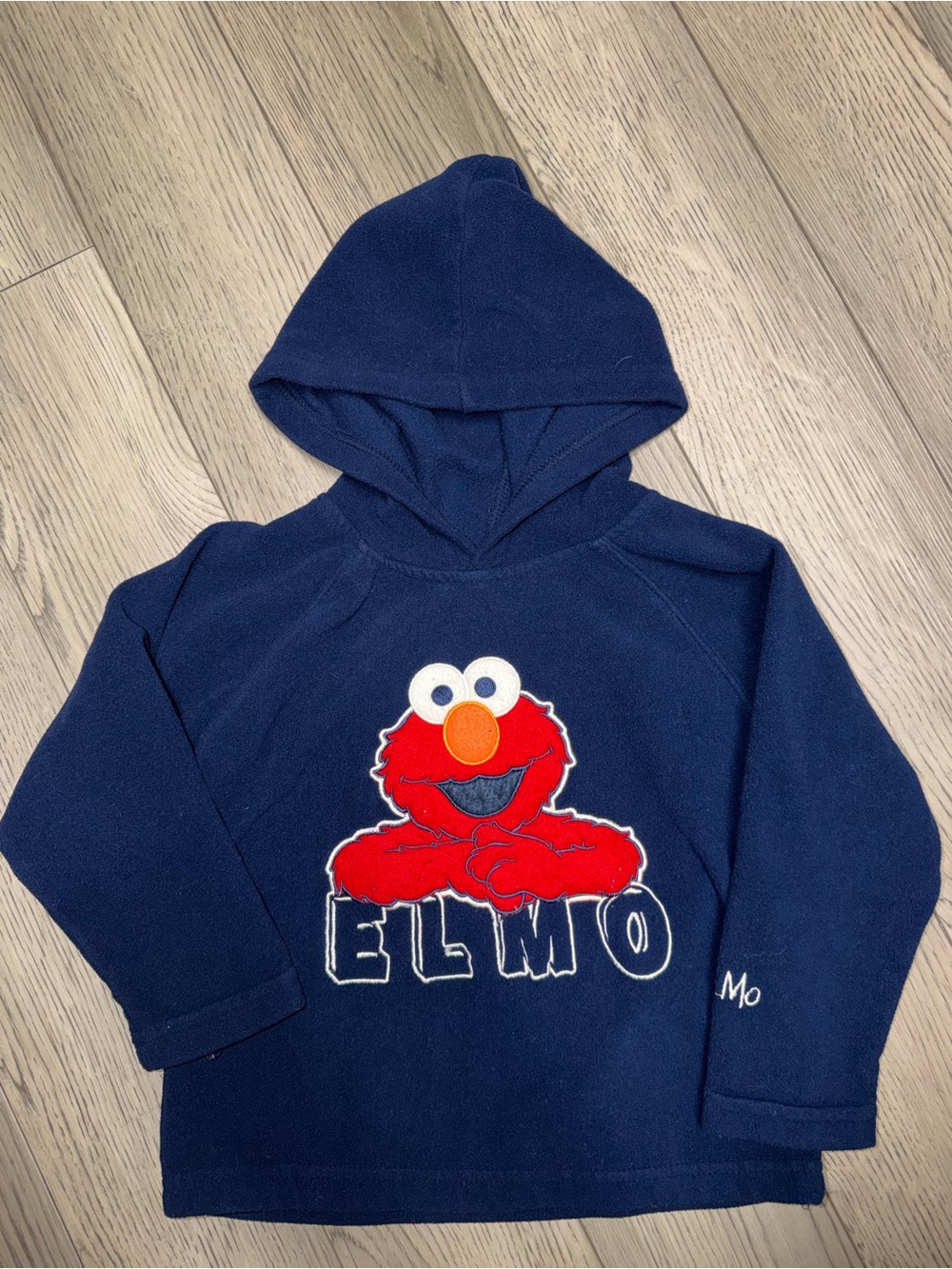 Vintage Y2K 2006 Sesame Street Elmo fleece hoodie